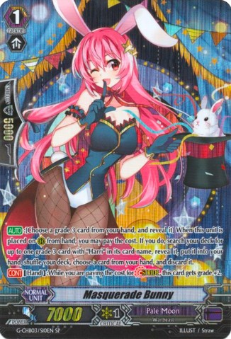 Masquerade Bunny (G-CHB03/S10EN) [Rummy Labyrinth Under the Moonlight]