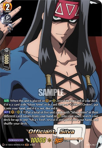 Officiant, Silva (D-TB03/SKR067EN) [Shaman King]