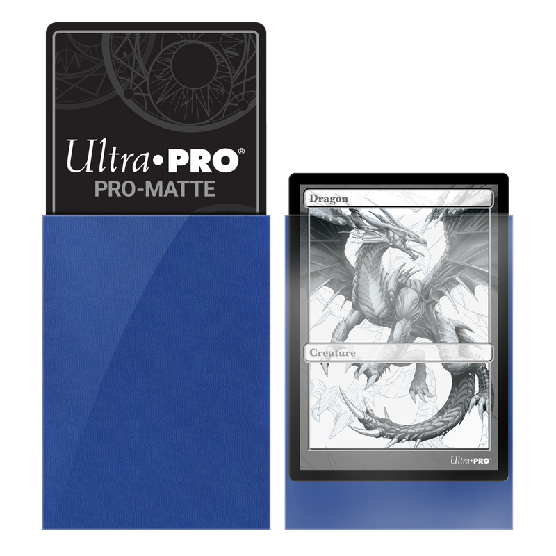 Ultra PRO: Standard 100ct Sleeves - PRO-Matte (Blue)
