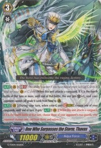 One Who Surpasses the Storm, Thavas (G-TD04/002EN) [Blue Cavalry of the Divine Marine Spirits]