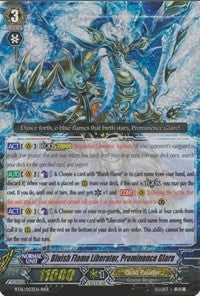 Bluish Flame Liberator, Prominence Glare (BT16/003EN) [Legion of Dragons and Blades ver.E]