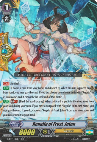 Regalia of Frost, Jotun (G-BT14/021EN) [Divine Dragon Apocrypha]
