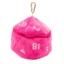 Ultra PRO: Dice Bag - Plush D20 (Hot Pink)