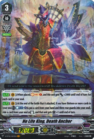 No Life King, Death Anchor (V-BT02/003EN) [Strongest! Team AL4]