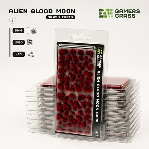 Alien Tufts: Blood Moon 6mm- Wild