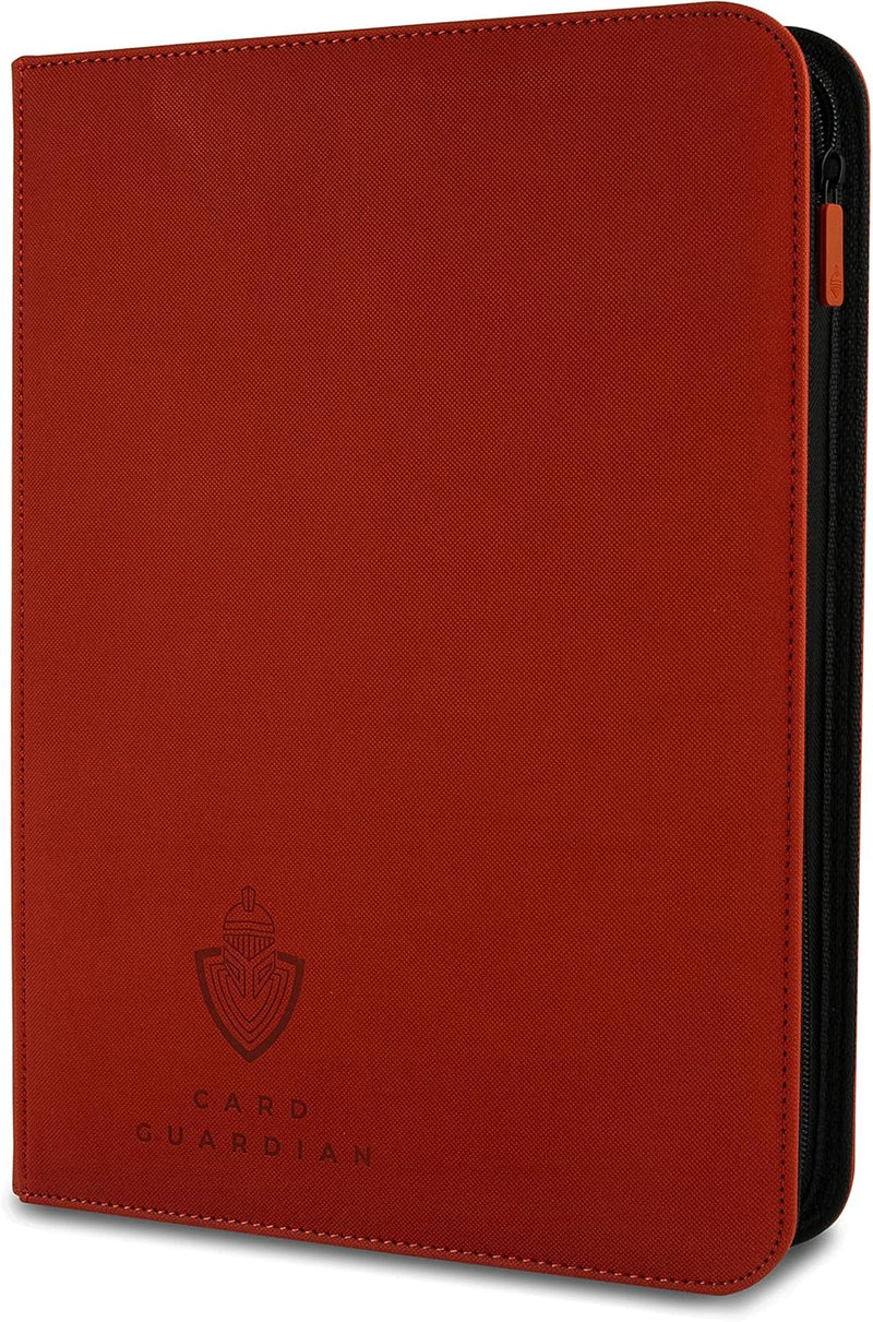 Card Guardian - 9 Pocket Premium Binder (Red)