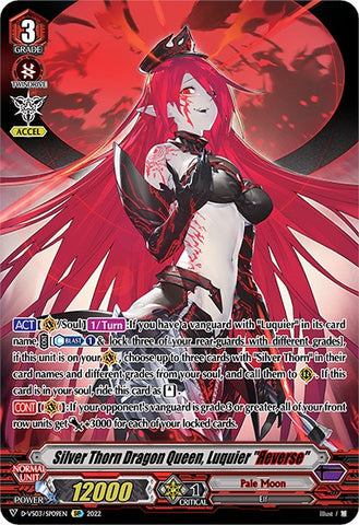 Silver Thorn Dragon Queen, Luquier "Reverse" (D-VS03/SP09EN) [V Clan Collection Vol.3]