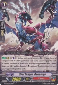 Seal Dragon, Gariserge (G-BT03/072EN) [Sovereign Star Dragon]