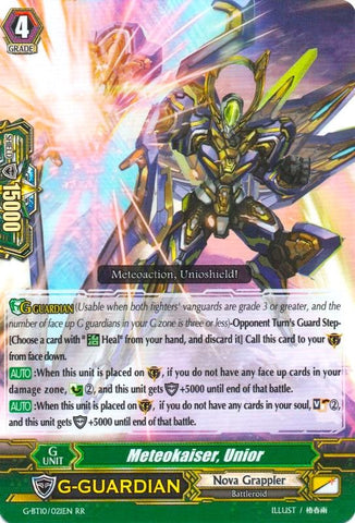 Meteokaiser, Unior (G-BT10/021EN) [Raging Clash of the Blade Fangs]