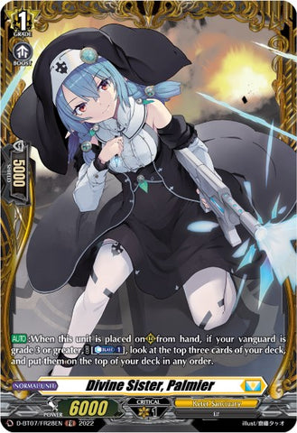 Divine Sister, Palmier (D-BT07/FR28EN) [Raging Flames Against Emerald Storm]