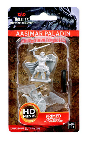 D&D Mini- Aasimar Male Paladin