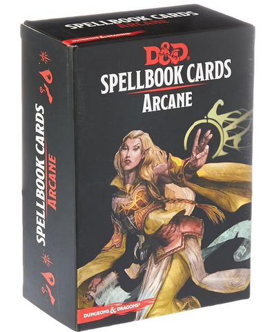 D&D 5E: Spellbook Cards Arcane deck