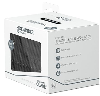 Ultimate Guard Sidewinder 80+ Mono Black