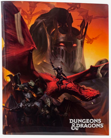 D&D 5E RPG: Cover Series Dragonlance Shadow of the Dragon Queen Character Folio
