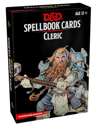 D&D 5E: Spellbook Cards Cleric