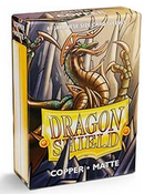 Dragon Shield: Japanese 60ct Sleeves - Copper (Matte)