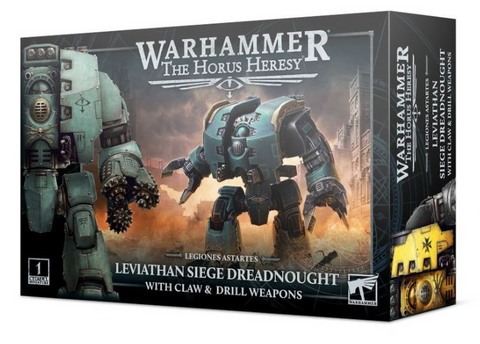 Leviathan Siege Dreadnought with Claw & Drill Weapons