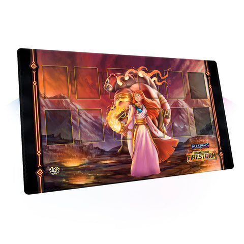 Firestorm Majursa Champion of Hestia Playmat