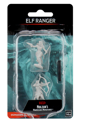 D&D Mini- Elf Female Ranger