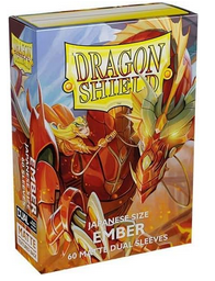 Dragon Shield: Japanese 60ct Sleeves - Ember (Dual Matte)