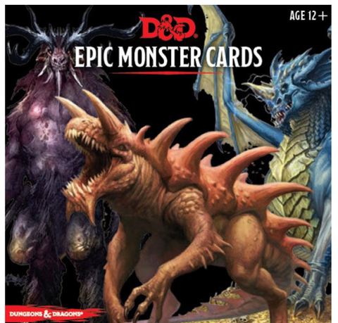 D&D 5E RPG: Epic Monster Cards