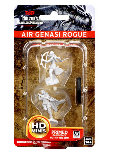 D&D Mini- Air Genasi Female Rogue