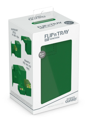 Deck Case: Flip´n´Tray 80+ Standard Size Monocolor- Green