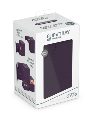 Deck Case: Flip´n´Tray 80+ Standard Size Monocolor- Purple