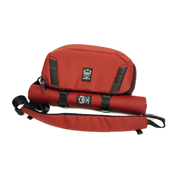 The   Gauntlet   TCG   Bag   +   Sabre   Mat   Sling   (Ruby)