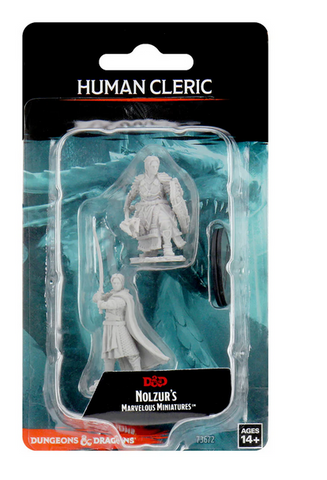 D&D Mini- Human Male Cleric