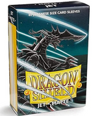 Dragon Shield: Japanese 60ct Sleeves - Jet (Matte)