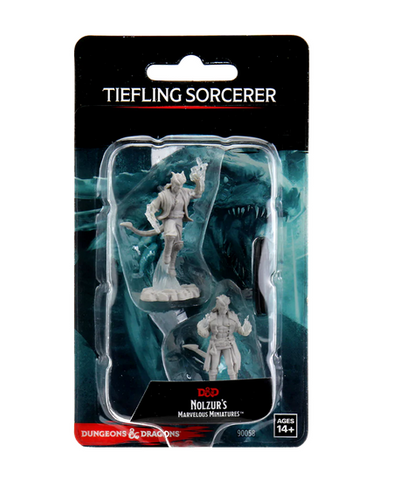 D&D Mini- Tiefling Male Sorcerer