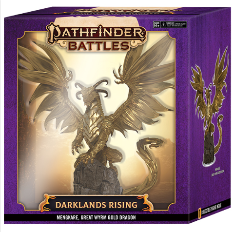Pathfinder Battles: Darklands Rising- Mengkare, Great Wyrm Premium Set