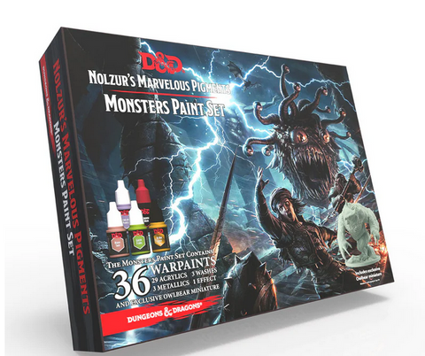 D&D Monsters Paint Set