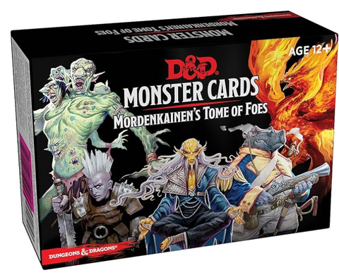 D&D 5E: Spellbook Cards Mordenkainen's Tome of Foes