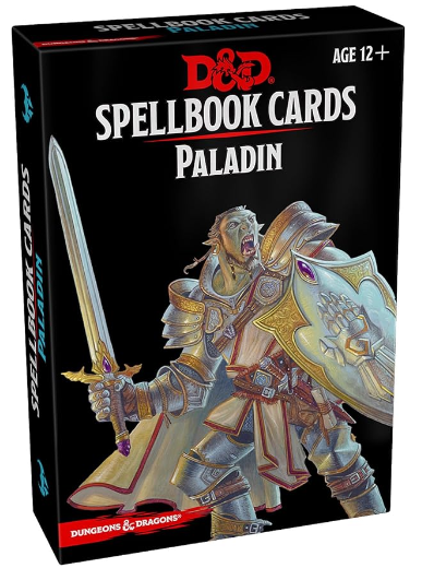 D&D 5E RPG: Spellbook Cards Paladin