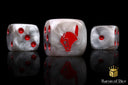 Robot Helm Dice - White Round Corner