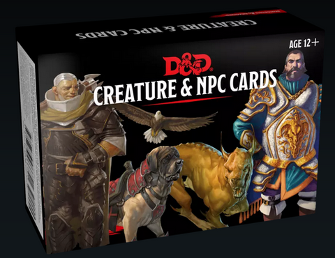D&D 5E: Creature & NPC Cards