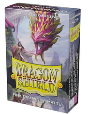 Dragon Shield: Japanese Size 60ct Sleeves - Pink Diamond
