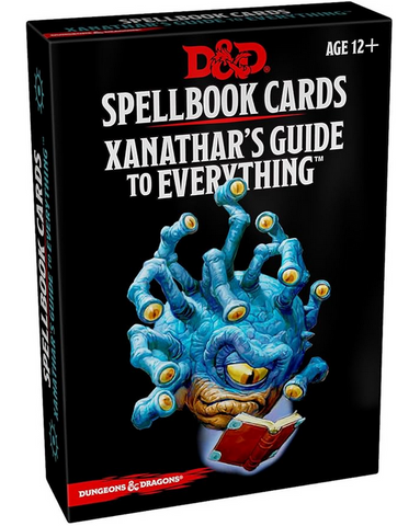 D&D 5E: Spellbook Cards Xanathar's Guide to Everything