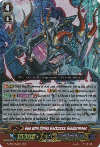 One who Splits Darkness, Bledermaus (G-BT11/009EN) [Demonic Advent]