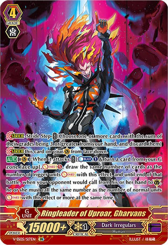 Ringleader of Uproar, Gharvans (V-SS05/S17EN) [Premium Collection 2020]