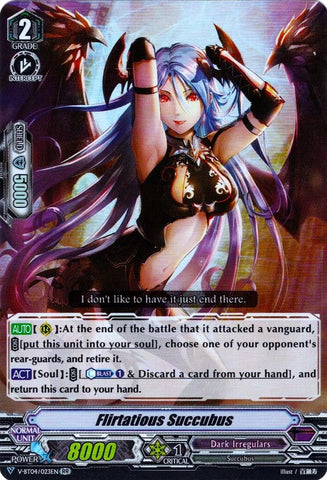 Flirtatious Succubus (V-BT04/023EN) [Vilest! Deletor]