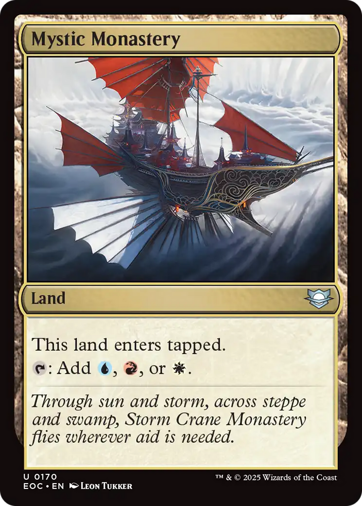 Mystic Monastery [Edge of Eternities Commander]