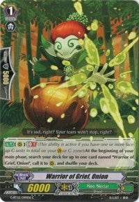Warrior of Grief, Onion (G-BT02/099EN) [Soaring Ascent of Gale & Blossom]