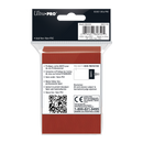 Ultra PRO: Standard 50ct Sleeves - PRO-Matte (Red)