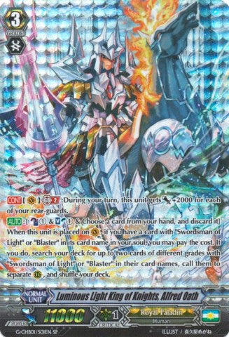 Luminous Light King of Knights, Alfred Oath (SP) (G-CHB01/004EN) [TRY3 NEXT]