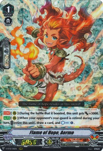 Flame of Hope, Aermo (V-BT01/011EN) [Unite! Team Q4]