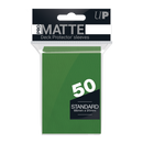Ultra PRO: Standard 50ct Sleeves - PRO-Matte (Green)