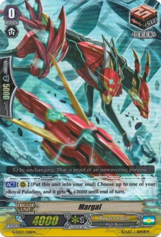 Margal (RRR) (G-LD03/018EN) [G-Legend Deck Vol.3: The Blaster]